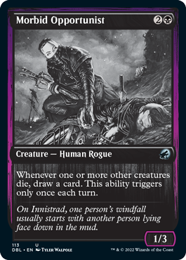 Morbid Opportunist [Innistrad: Double Feature] | Good Games Cannington