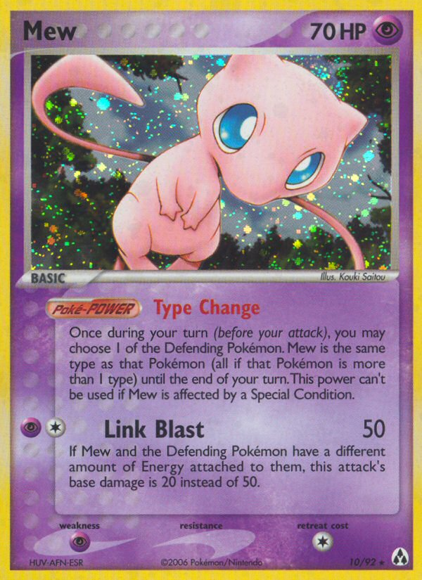 Mew (10/92) [EX: Legend Maker] | Good Games Cannington