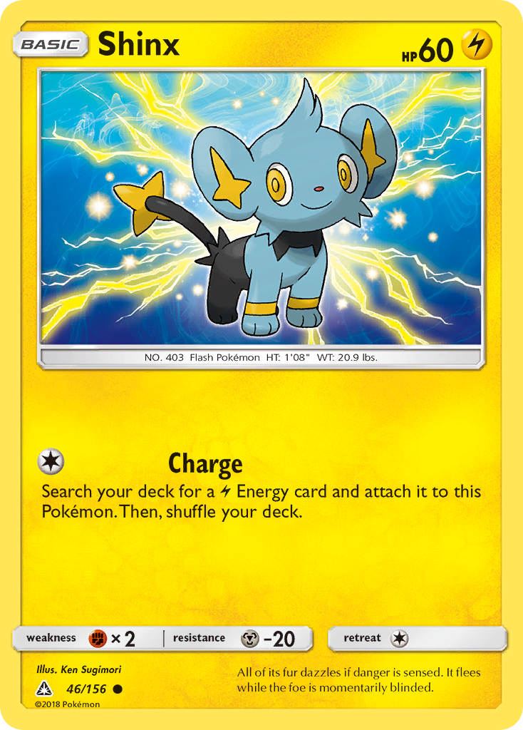 Shinx (46/156) [Sun & Moon: Ultra Prism] | Good Games Cannington