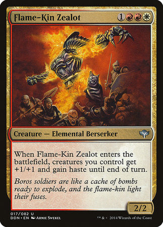 Flame-Kin Zealot [Duel Decks: Speed vs. Cunning] | Good Games Cannington