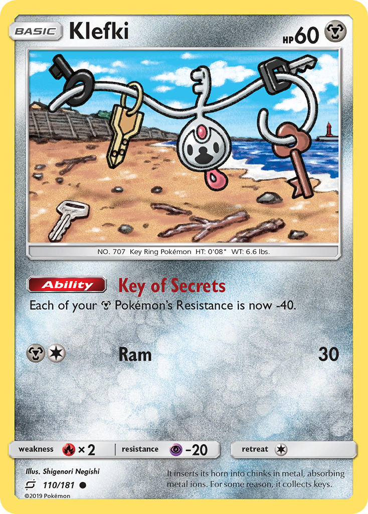 Klefki (110/181) [Sun & Moon: Team Up] | Good Games Cannington