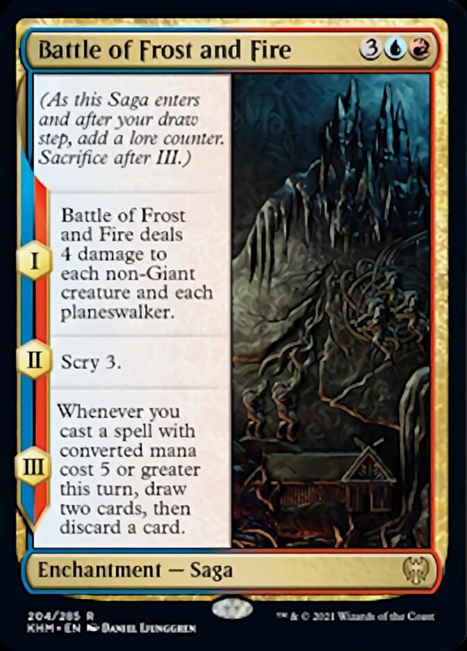 Battle of Frost and Fire [Kaldheim] | Good Games Cannington