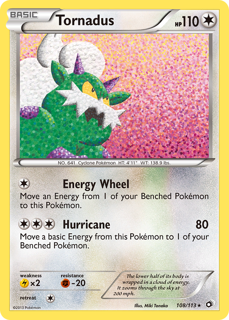 Tornadus (108/113) [Black & White: Legendary Treasures] | Good Games Cannington