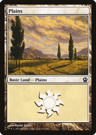 Plains (233) [Theros] | Good Games Cannington