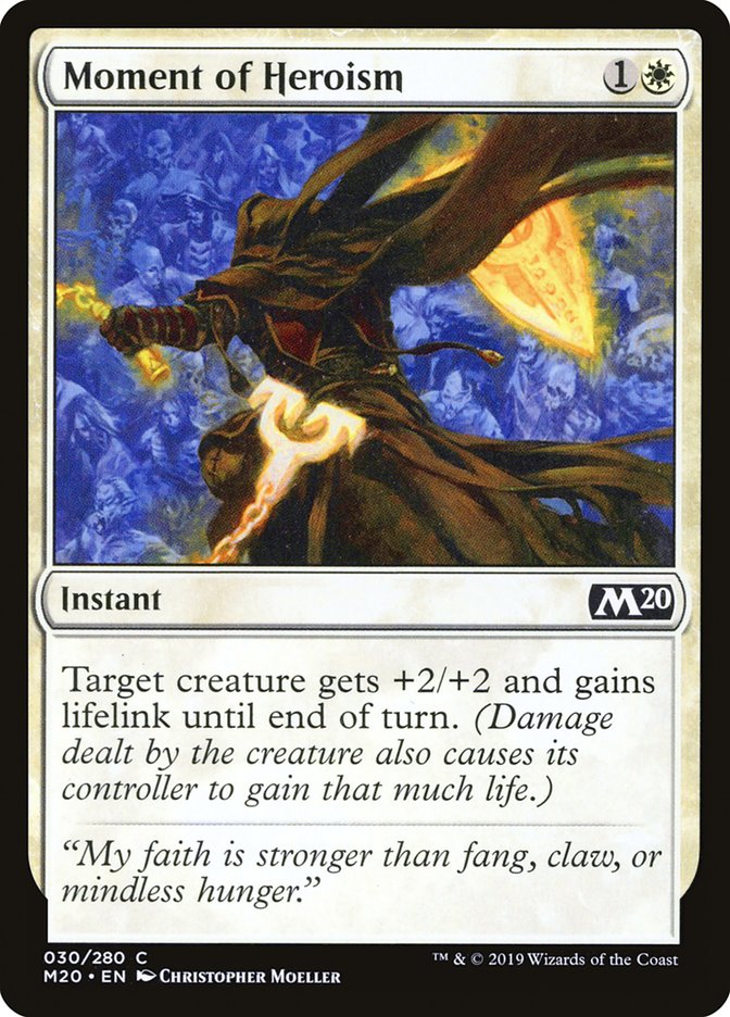 Moment of Heroism [Core Set 2020] | Good Games Cannington
