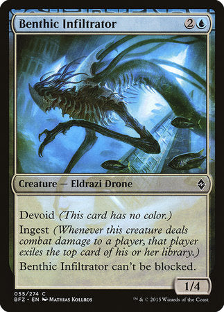 Benthic Infiltrator [Battle for Zendikar] | Good Games Cannington