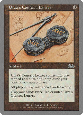 Urza's Contact Lenses [Unglued] | Good Games Cannington