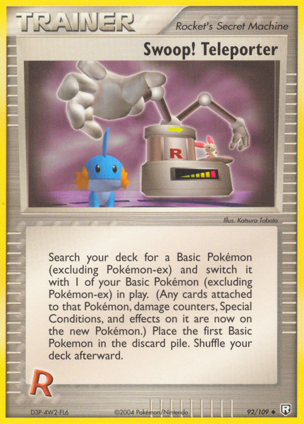 Swoop! Teleporter (92/109) [EX: Team Rocket Returns] | Good Games Cannington