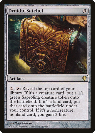 Druidic Satchel [Commander 2013] | Good Games Cannington