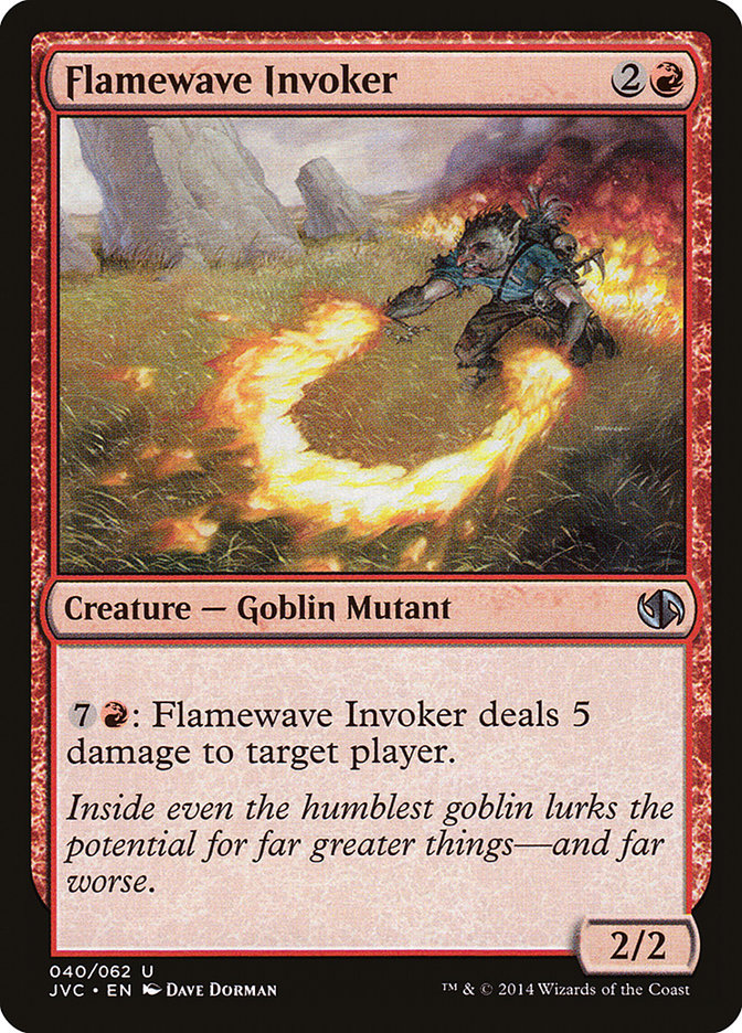 Flamewave Invoker [Duel Decks Anthology] | Good Games Cannington
