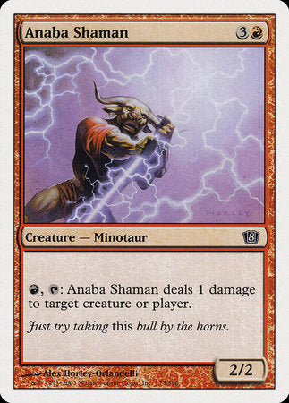 Anaba Shaman [Eighth Edition] | Good Games Cannington