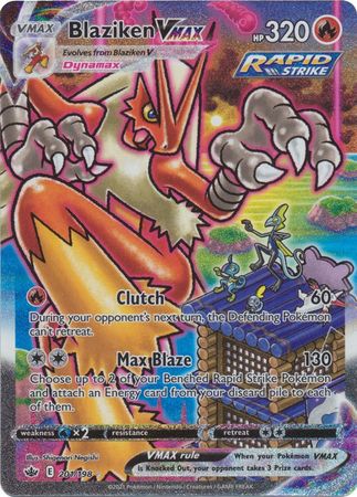 Blaziken VMAX (201/198) [Sword & Shield: Chilling Reign] | Good Games Cannington