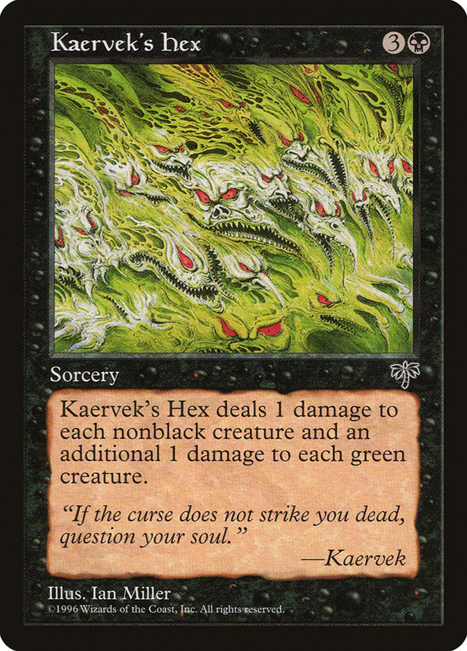 Kaervek's Hex [Mirage] | Good Games Cannington