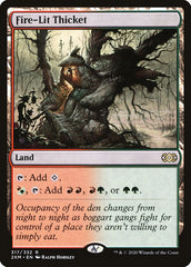 Fire-Lit Thicket [Double Masters] | Good Games Cannington