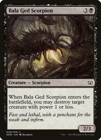 Bala Ged Scorpion [Duel Decks: Nissa vs. Ob Nixilis] | Good Games Cannington