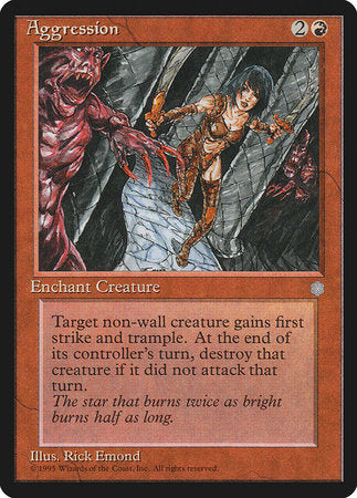 Aggression [Ice Age] | Good Games Cannington