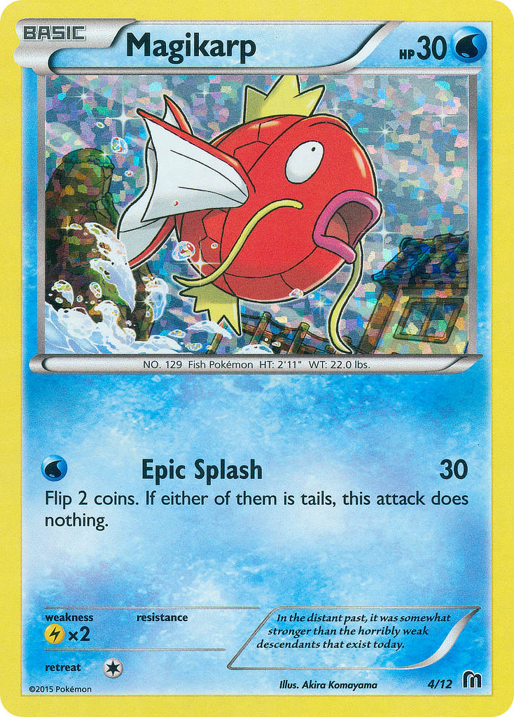 Magikarp (4/12) [McDonald's Promos: 2016 Collection] | Good Games Cannington