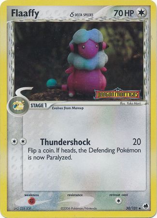 Flaaffy (30/101) (Delta Species) (Stamped) [EX: Dragon Frontiers] | Good Games Cannington
