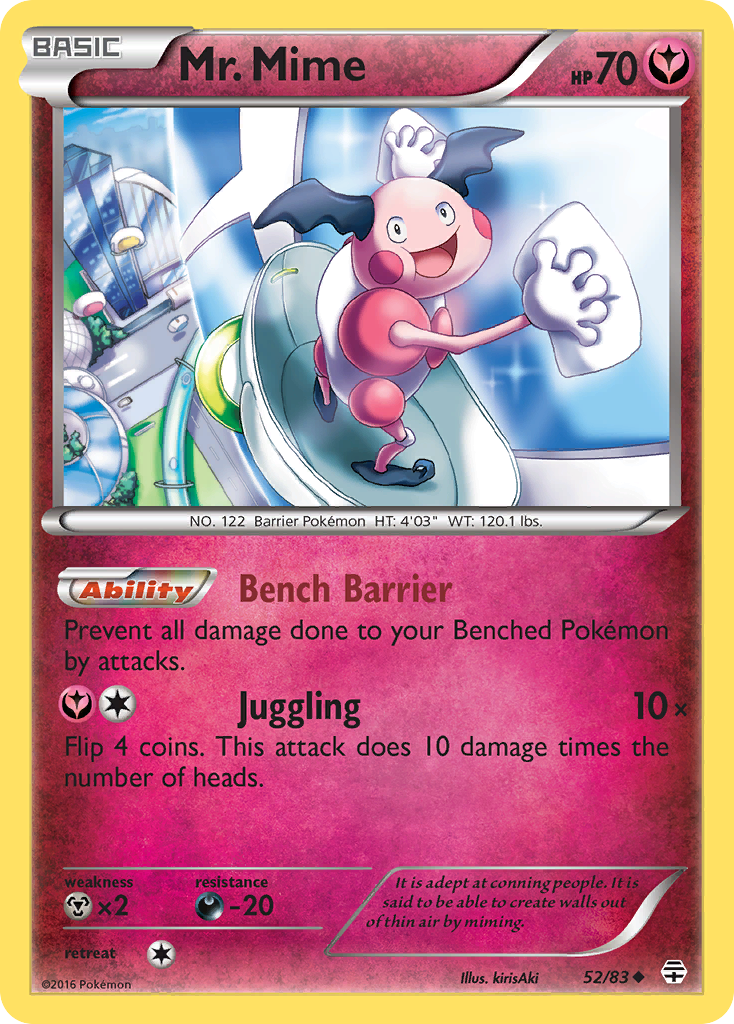 Mr. Mime (52/83) [XY: Generations] | Good Games Cannington
