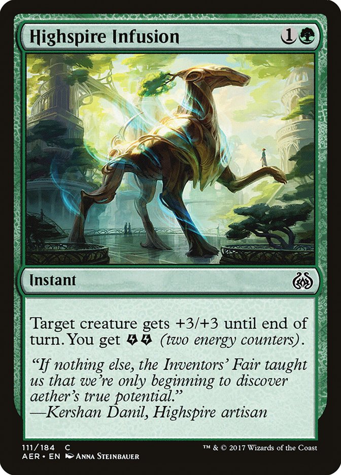 Highspire Infusion [Aether Revolt] | Good Games Cannington