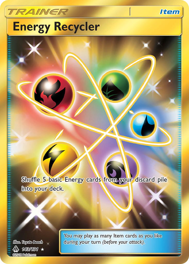 Energy Recycler (143/131) [Sun & Moon: Forbidden Light] | Good Games Cannington