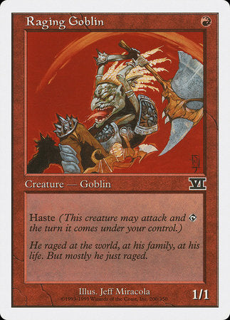 Raging Goblin [Classic Sixth Edition] | Good Games Cannington