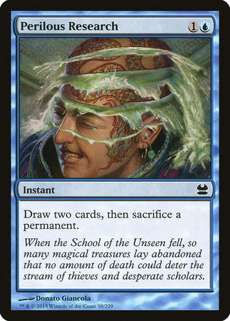 Perilous Research [Modern Masters] | Good Games Cannington