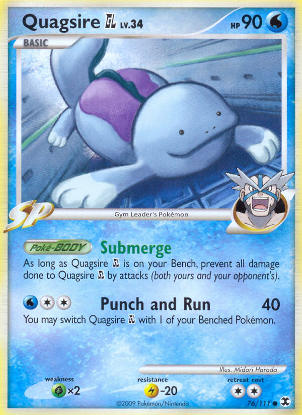 Quagsire GL (76/111) [Platinum: Rising Rivals] | Good Games Cannington