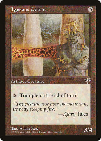 Igneous Golem [Mirage] | Good Games Cannington