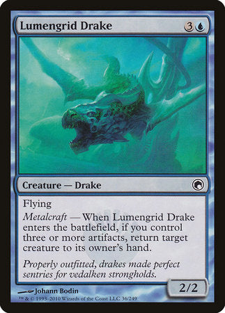Lumengrid Drake [Scars of Mirrodin] | Good Games Cannington