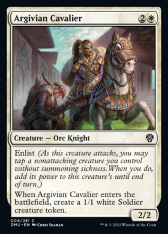 Argivian Cavalier [Dominaria United] | Good Games Cannington