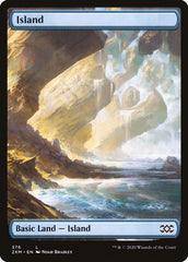 Island (376) [Double Masters] | Good Games Cannington