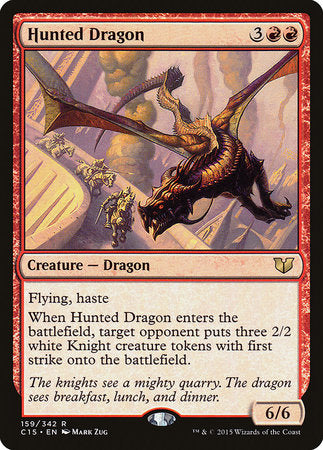 Hunted Dragon [Commander 2015] | Good Games Cannington