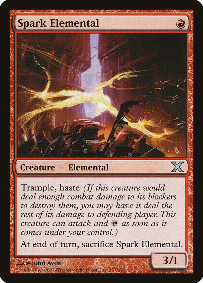 Spark Elemental [Tenth Edition] | Good Games Cannington