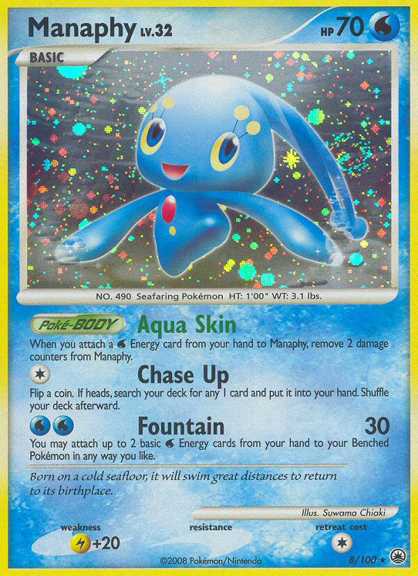 Manaphy (8/100) [Diamond & Pearl: Majestic Dawn] | Good Games Cannington