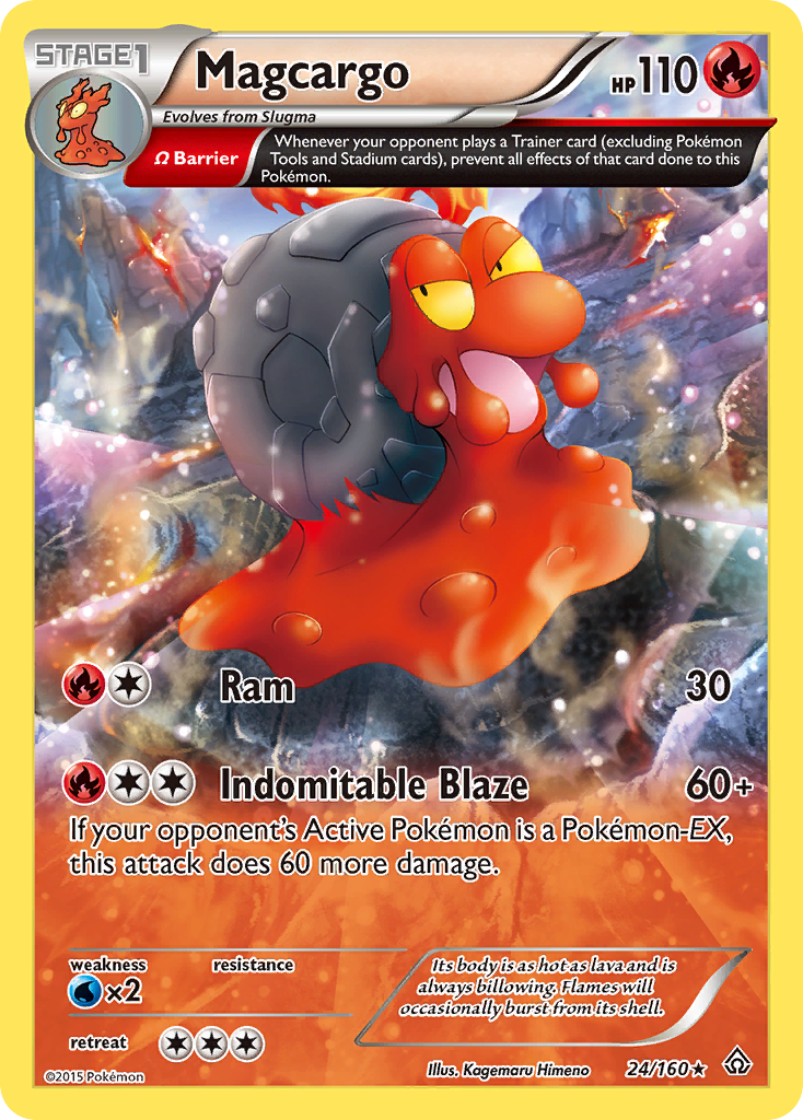 Magcargo (24/160) [XY: Primal Clash] | Good Games Cannington
