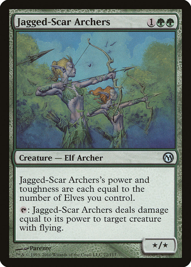 Jagged-Scar Archers [Duels of the Planeswalkers] | Good Games Cannington