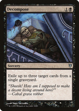 Decompose [Duel Decks: Sorin vs. Tibalt] | Good Games Cannington