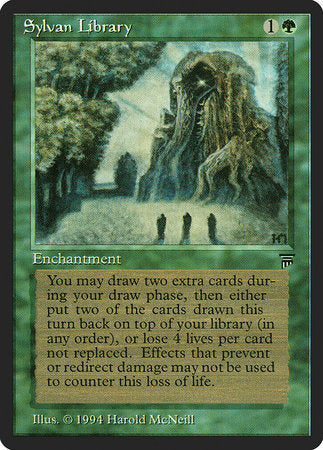 Sylvan Library [Legends] | Good Games Cannington
