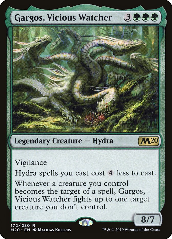 Gargos, Vicious Watcher [Core Set 2020] | Good Games Cannington
