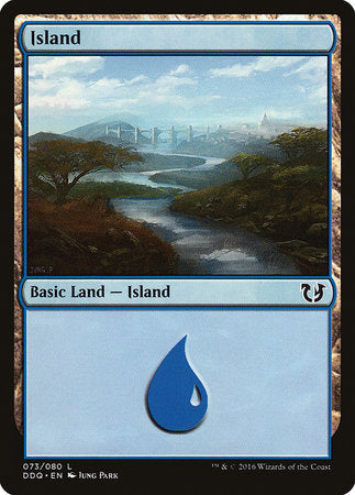 Island (73) [Duel Decks: Blessed vs. Cursed] | Good Games Cannington