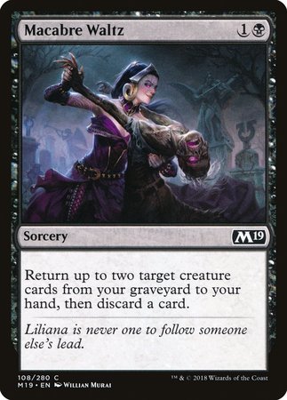 Macabre Waltz [Core Set 2019] | Good Games Cannington