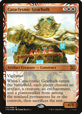 Cataclysmic Gearhulk [Kaladesh Inventions] | Good Games Cannington