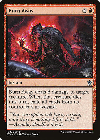 Burn Away [Khans of Tarkir] | Good Games Cannington