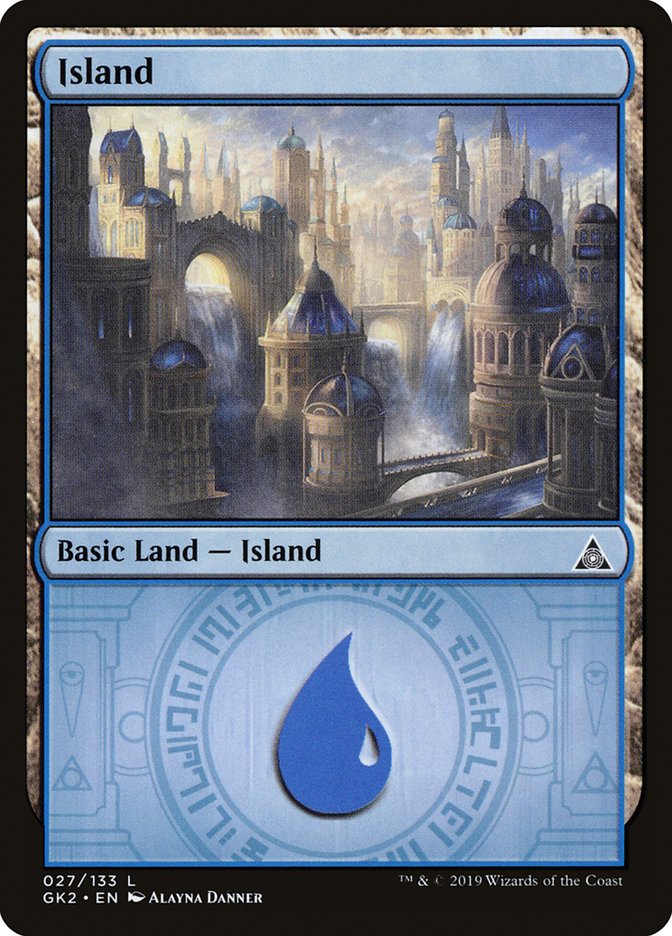 Island (27) [Ravnica Allegiance Guild Kit] | Good Games Cannington