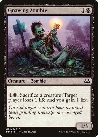 Gnawing Zombie [Modern Masters 2017] | Good Games Cannington