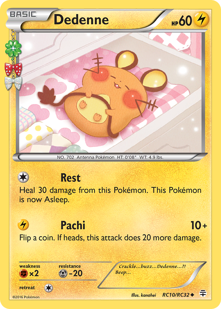 Dedenne (RC10/RC32) [XY: Generations] | Good Games Cannington