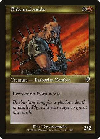 Shivan Zombie [Invasion] | Good Games Cannington