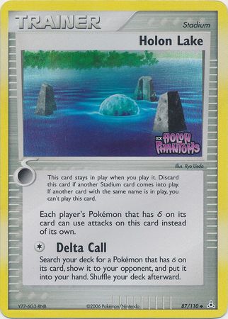 Holon Lake (87/110) (Stamped) [EX: Holon Phantoms] | Good Games Cannington
