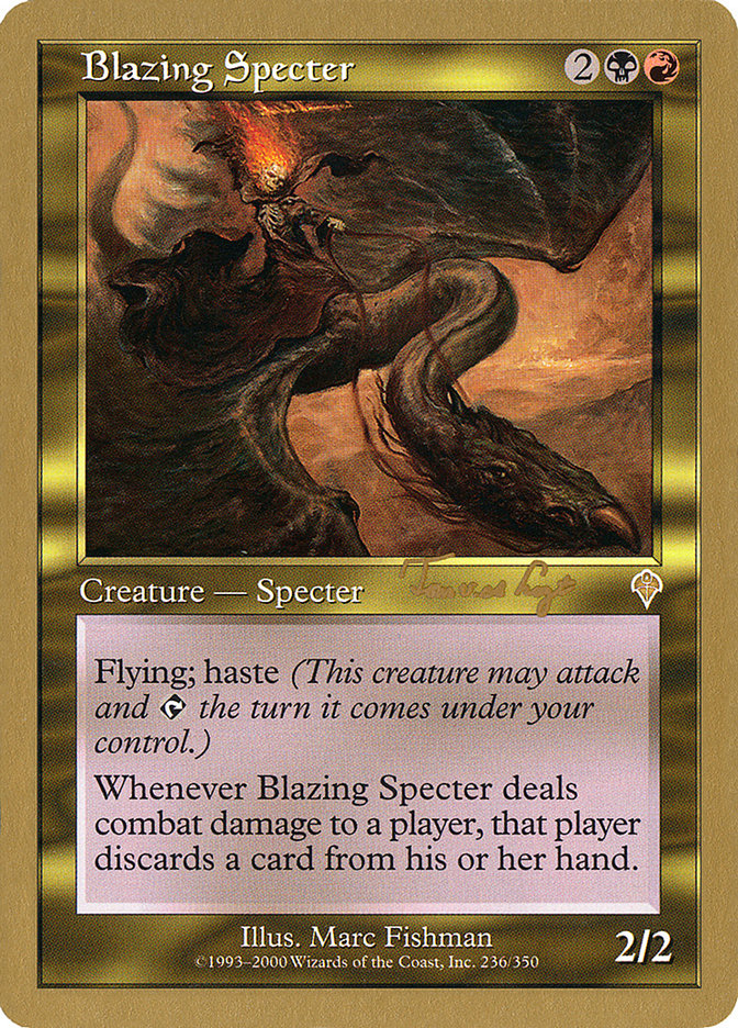Blazing Specter (Tom van de Logt) [World Championship Decks 2001] | Good Games Cannington